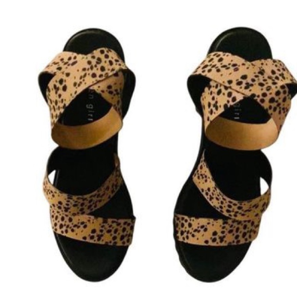 Sohoo Platform Ankle Strap Sandal